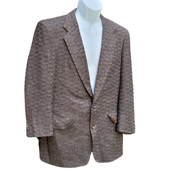 Rare Vintage Christian Dior Le Connaisseur Lined Tweed Suit Jacket